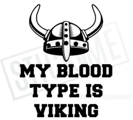 My blood type is Viking