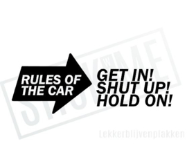 Rules of the car
