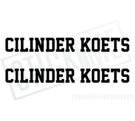 Cilinder Koets