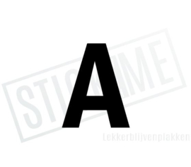 Letter sticker A