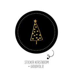 Stickers || Kerstboom