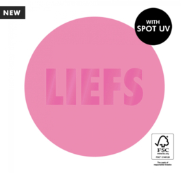 Stickers || Liefs Spot UV - Flamingo