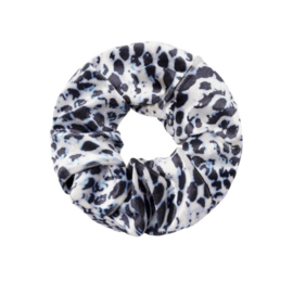 Scrunchie || Velvet snake blauw