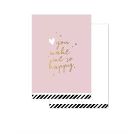 Minikaart || You make me so happy