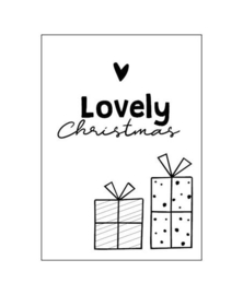 Kaart || Lovely Christmas