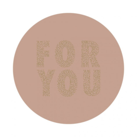 Stickers || For you || Pink