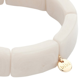 Biba Resin Armband Wit - 55301