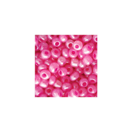 Rocailles 4mm 6/0 roze parelmoer
