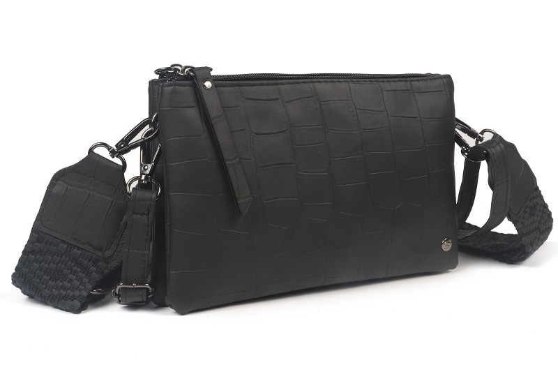 Crossbody & Schoudertas Zwart - New Amsterdam