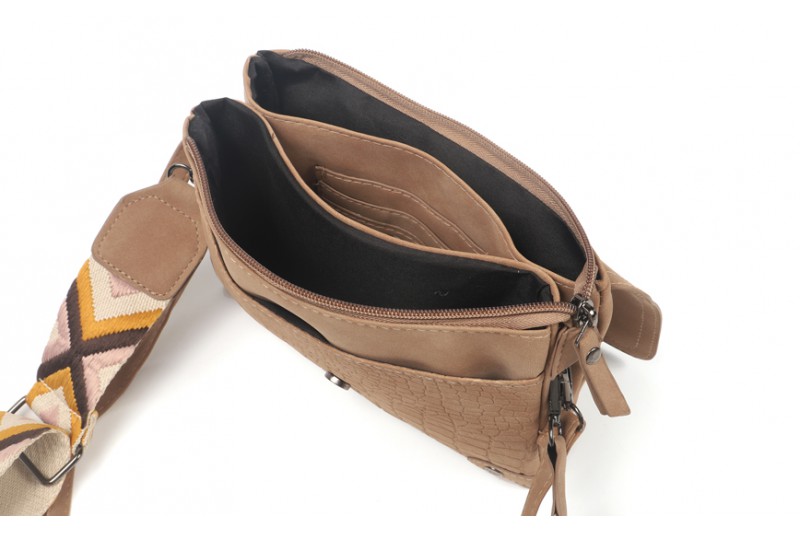 Schoudertas & Clutch Bruin – New Colorado
