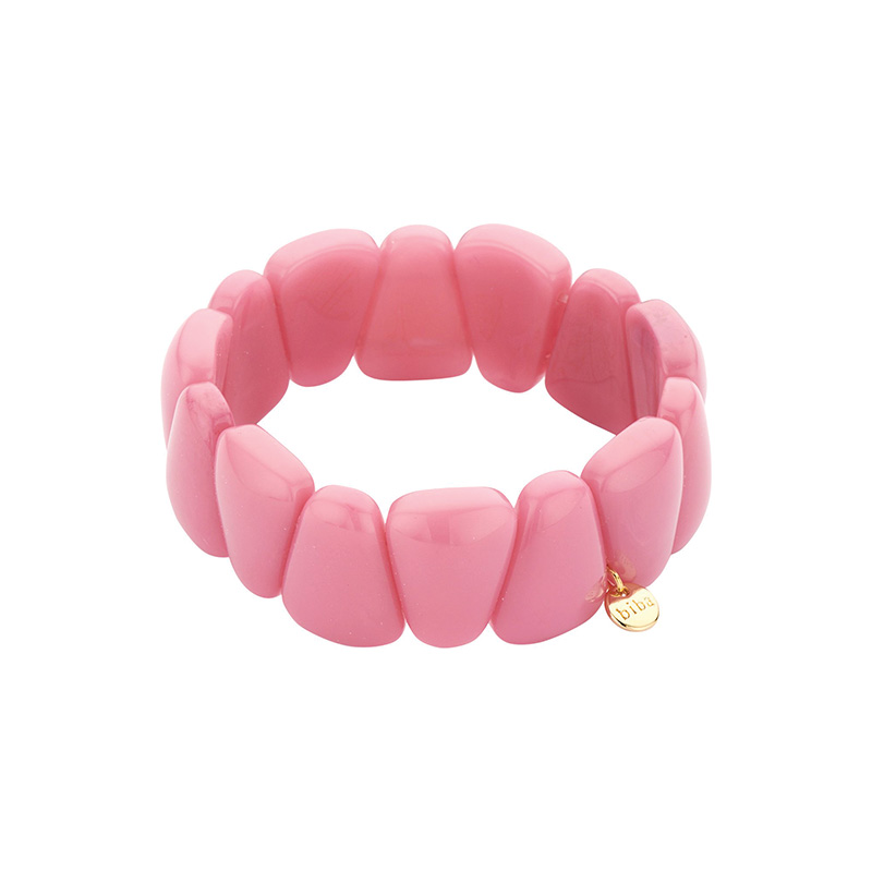 Brede Biba Armband Roze – 55299