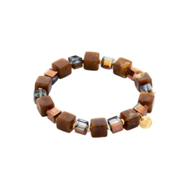 Biba armband bruin - 55056MIX03