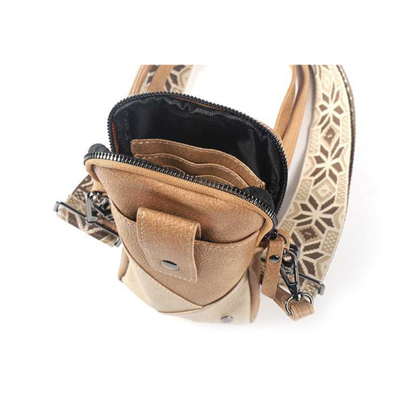 Crossbody Telefoontasje Dames Bruin – Darwin