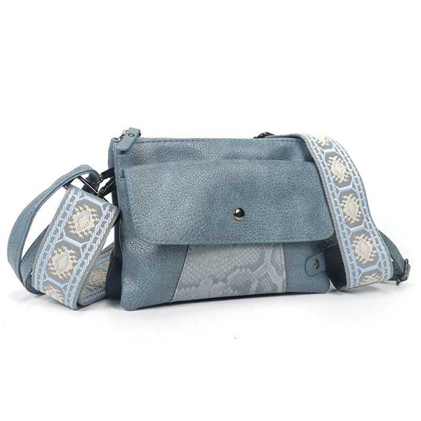 Schoudertas Dames Blauw - Seattle Blue