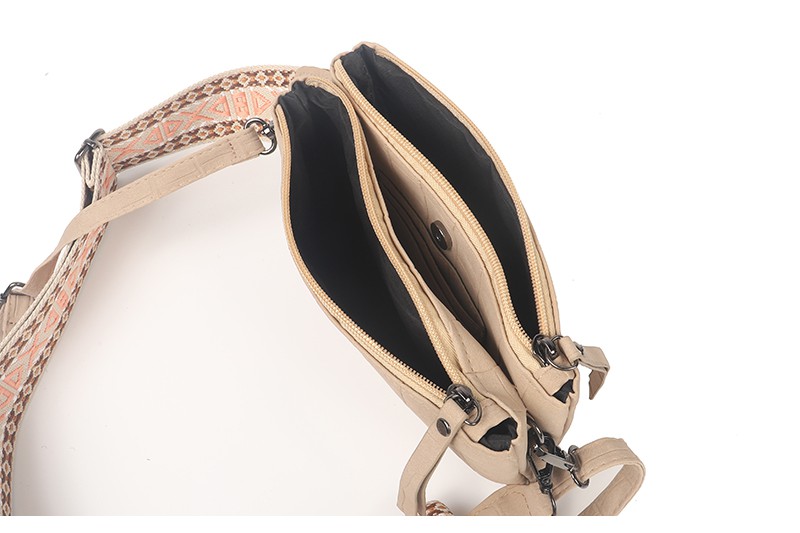 Crossbody & Schoudertas Beige - New Amsterdam