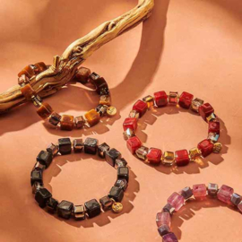 Biba armband bruin - 55056MIX03