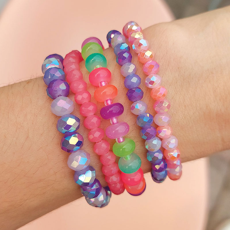 Biba Armband Paars - 55362-6mm