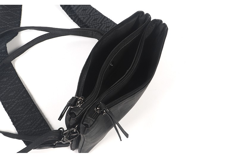 Crossbody & Schoudertas Zwart - New Amsterdam