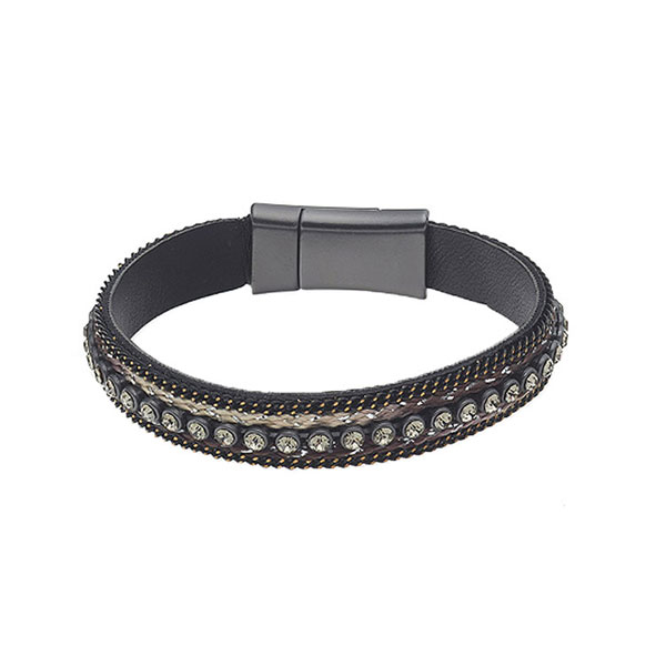 Biba armband magneetsluiting 10mm zwart