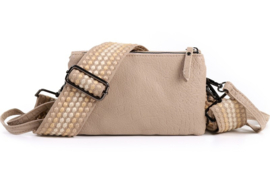 Schoudertasje Taupe - Bussum