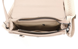 Schoudertasje Taupe – Capri