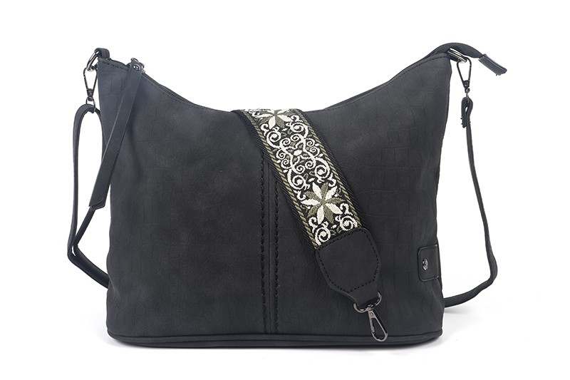Crossbody & Schoudertas Zwart - Palma