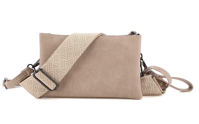 Schoudertas Taupe - New York