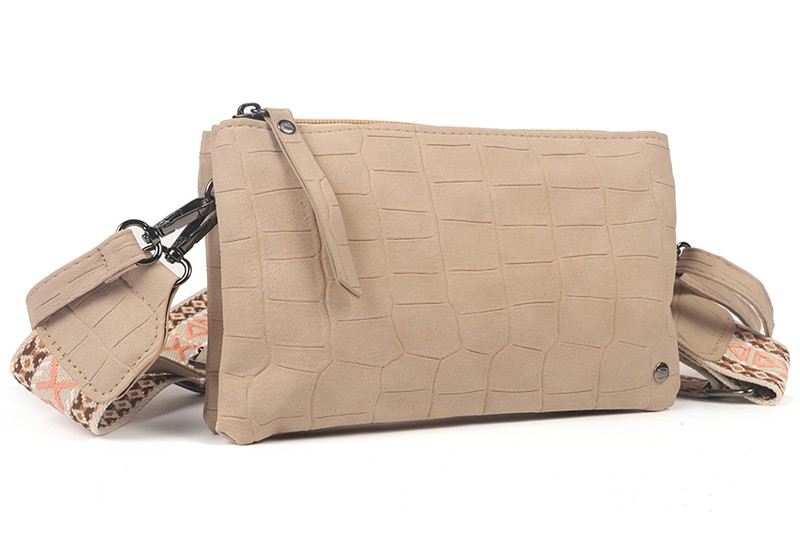 Crossbody & Schoudertas Beige - New Amsterdam