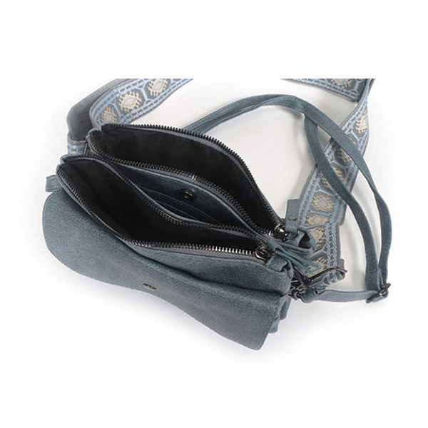 Schoudertas Dames Blauw - Seattle Blue
