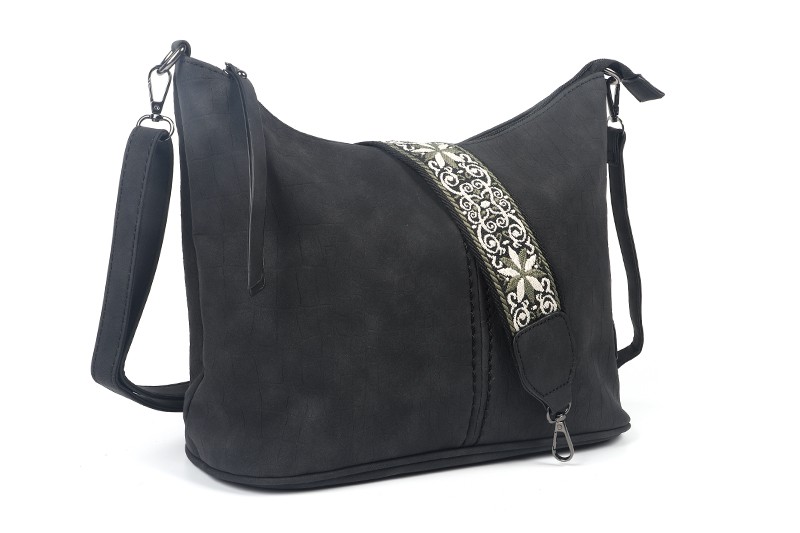 Crossbody & Schoudertas Zwart - Palma
