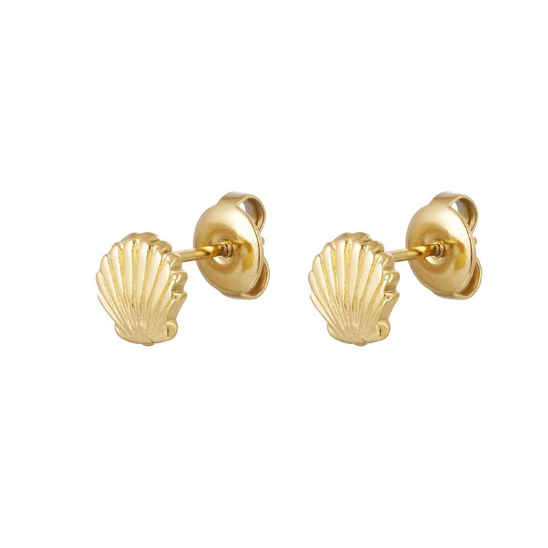 Schelpjes Oorbellen Goud