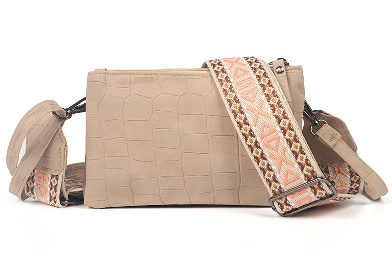 Crossbody & Schoudertas Beige - New Amsterdam