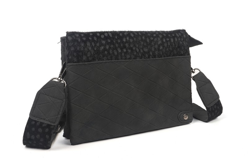 Crossbody & Schoudertas Zwart - New Napoli
