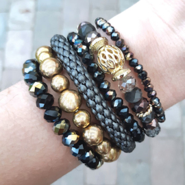 Blog: Biba armbanden zwart goud