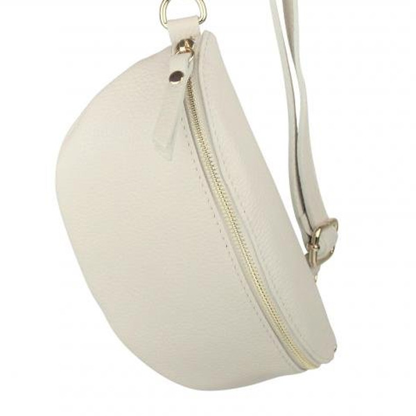 Leren Festival Heuptasje Beige - Funny You