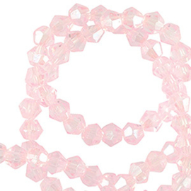Facet glaskraal 6mm bicone palace rose (per stuk)