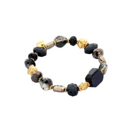 Biba armband zwart - 55057MIX01