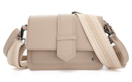 Schoudertasje Taupe – Capri