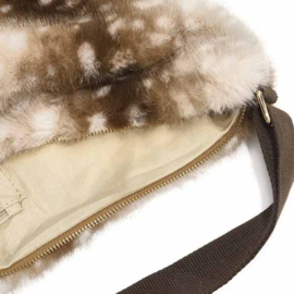 Schoudertas bambi print bruin - Bambi Chic