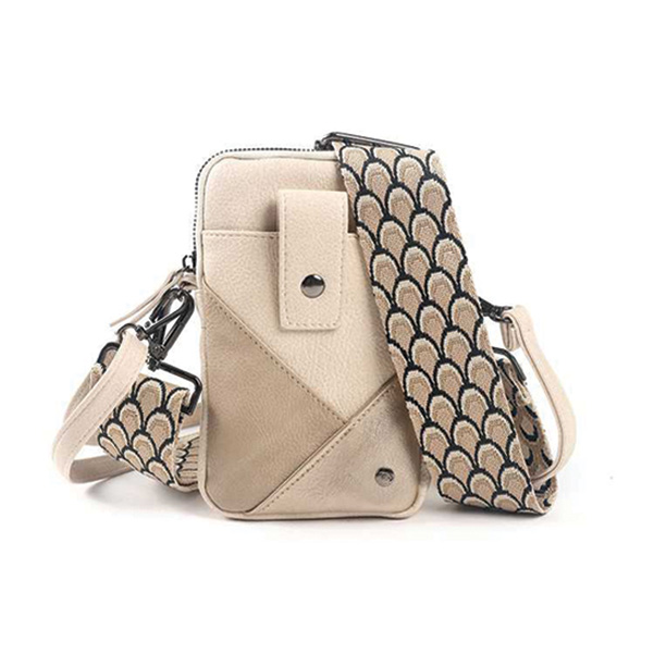 Crossbody Telefoontasje Dames Beige – Darwin