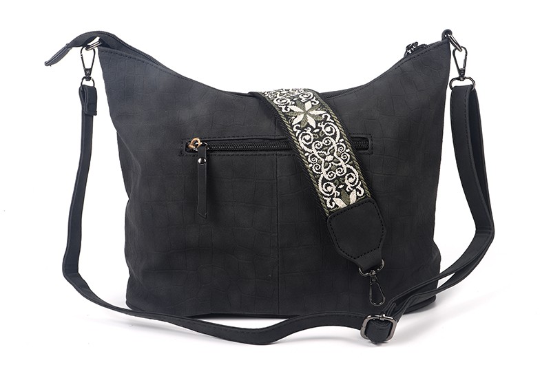 Crossbody & Schoudertas Zwart - Palma