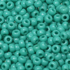 Miyuki rocailles 3mm 8/0 zeegroen (5 gram)