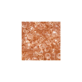 Rocailles 4mm 6/0 roze oranje