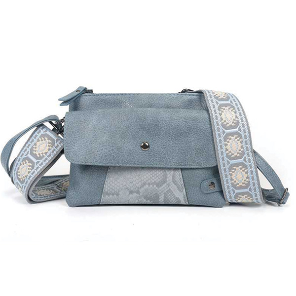 Schoudertas Dames Blauw - Seattle Blue