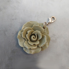 Biba ketting hanger bloem groen