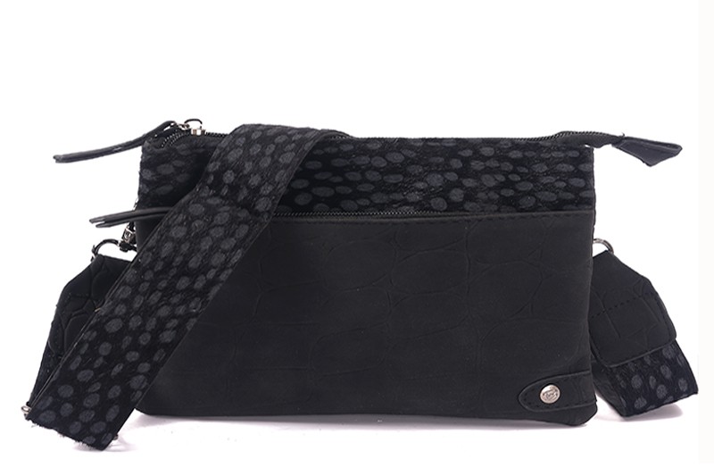 Crossbody & Schoudertas Zwart - New Napoli