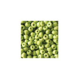 Rocailles 4mm 6/0 lime groen