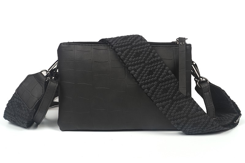 Crossbody & Schoudertas Zwart - New Amsterdam
