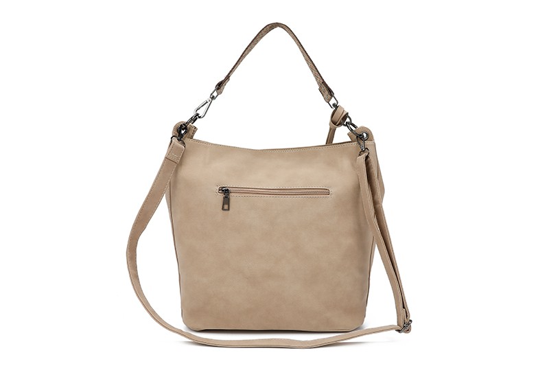 Schoudertas met Portemonnee Taupe - Patagonie