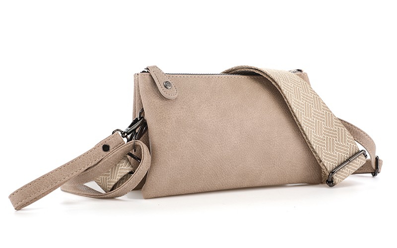 Schoudertas Taupe - New York